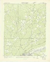 Cardiff 1936 topographic map thumbnail