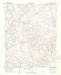 Cardwell Mountain 1957 topographic map thumbnail