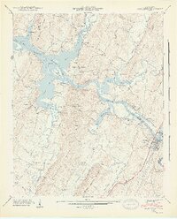 Charleston 1943 topographic map thumbnail