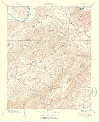 Clevenger 1940 topographic map thumbnail