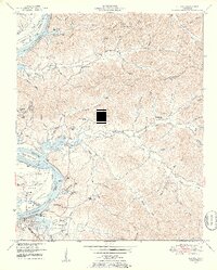 Clifton 1949 topographic map thumbnail