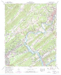 Clinton 1968 topographic map thumbnail