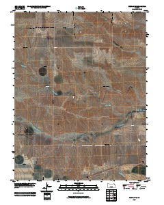 Weskan NW 2009 topographic map thumbnail