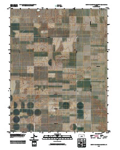 West of Eminence Cemetery 2009 topographic map preview