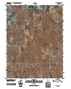 Woodruff 2009 topographic map thumbnail