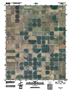 Woods NW 2010 topographic map thumbnail