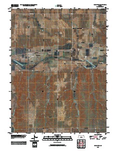Woodston 2009 topographic map thumbnail