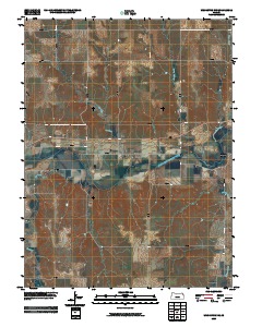 Woodston NW 2009 topographic map thumbnail