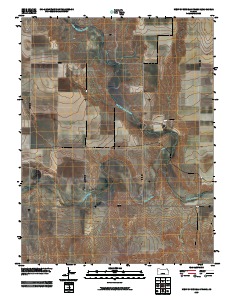 West of Russell Springs 2009 topographic map preview