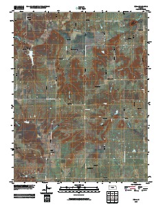 Xenia 2009 topographic map thumbnail