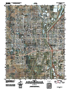 Wichita West 2010 topographic map thumbnail