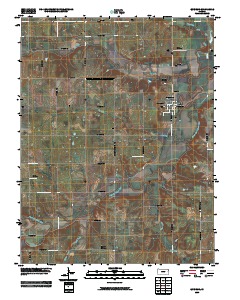 Quenemo 2009 topographic map preview