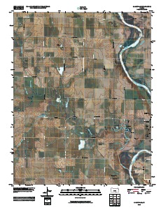 Adamsville 2010 topographic map thumbnail