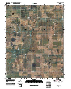 Langdon 2009 topographic map thumbnail
