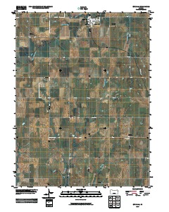 Burr Oak 2009 topographic map thumbnail