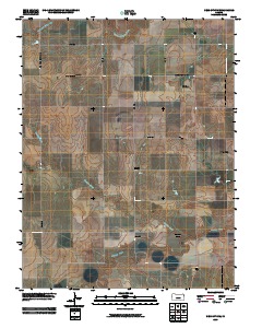 Ness City SW 2009 topographic map thumbnail