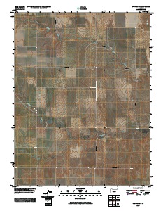 Dighton SE 2009 topographic map thumbnail