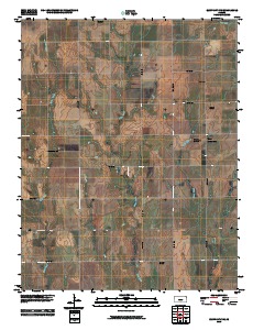 Bluff City NW 2010 topographic map thumbnail