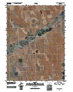 Crosby Creek 2009 topographic map thumbnail