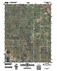 Hutchinson NW 2009 topographic map thumbnail