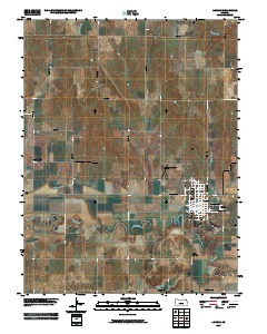 Lincoln 2009 topographic map thumbnail