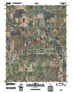 Benton 2010 topographic map thumbnail