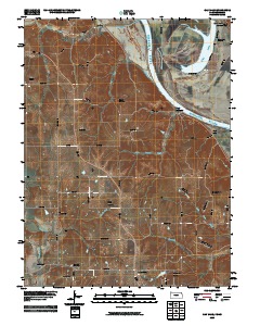 Oak Mills 2009 topographic map thumbnail