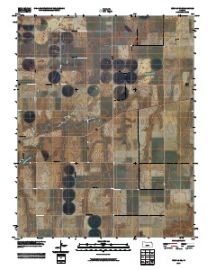 Bucklin SE 2009 topographic map thumbnail