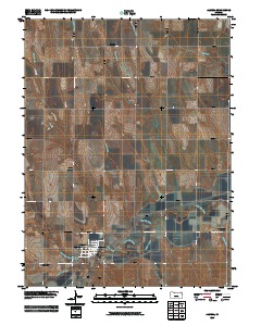 Almena 2009 topographic map thumbnail