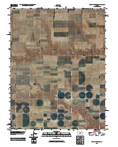 Beulah Cemetery 2010 topographic map thumbnail