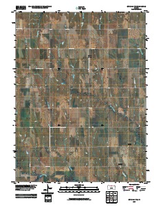 Burr Oak NW 2009 topographic map thumbnail