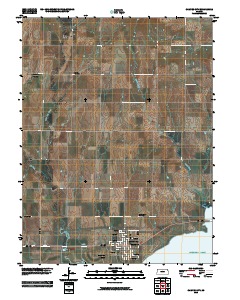 Cawker City 2010 topographic map thumbnail