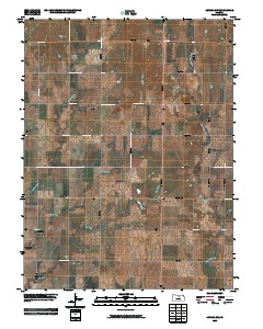 Aurora SW 2009 topographic map thumbnail