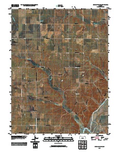 Blue Rapids SW 2009 topographic map thumbnail