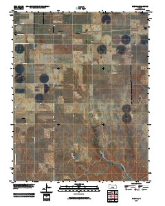 Brenham 2009 topographic map thumbnail