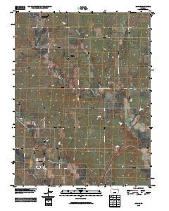 Admire 2009 topographic map thumbnail