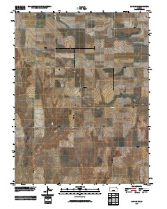 Elkader NW 2009 topographic map thumbnail