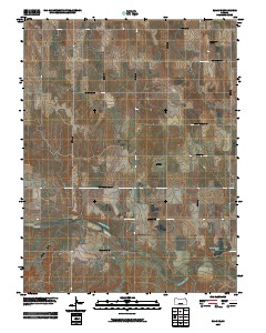 Ellis SE 2009 topographic map thumbnail