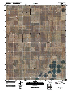 Ensign SW 2009 topographic map thumbnail