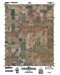 Dighton SW 2009 topographic map thumbnail