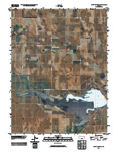 Kirwin Reservoir 2009 topographic map thumbnail