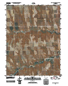 Long Draw North 2009 topographic map thumbnail