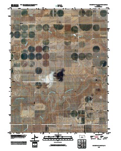 Horsethief Draw NW 2009 topographic map thumbnail