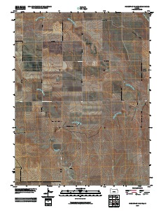 Horsethief Draw SE 2009 topographic map thumbnail