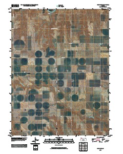 Hoxie NW 2009 topographic map thumbnail