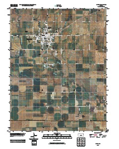 Lyons 2009 topographic map thumbnail