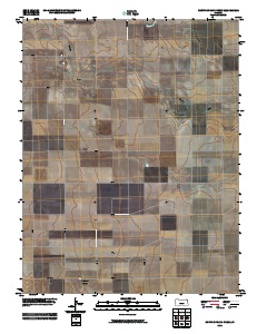 North of Sand Creek 2010 topographic map thumbnail