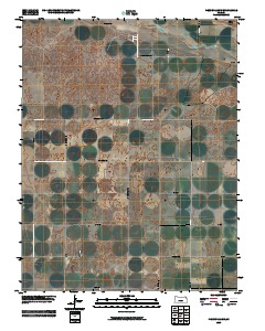 Pierceville SW 2009 topographic map thumbnail
