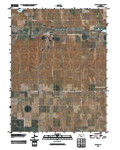 Morland 2009 topographic map thumbnail