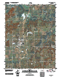 Pleasanton 2009 topographic map thumbnail